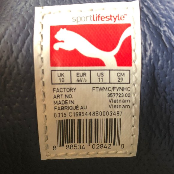 Brand New Puma Sneakers  US11 - Picture 3 of 3